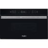 Whirlpool W6 MD440 NB beépíthető mikorhullámú sütő,  fekete szín, LCD kijelző, grill, gőz funkció, 3D melegítés, érintőszenzoros vezérlés 