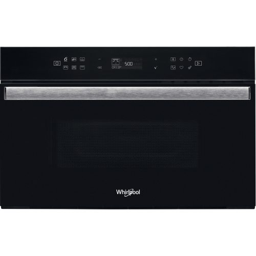 Whirlpool W6 MD440 NB beépíthető mikorhullámú sütő,  fekete szín, LCD kijelző, grill, gőz funkció, 3D melegítés, érintőszenzoros vezérlés 