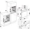 Whirlpool OMK58HU1X beépíthető elektromos sütő, inox, 11 funkcióval, digitális kijelzővel, 71 L, teleszkópos sütősín, hidrolitikus öntisztítás