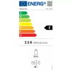 Whirlpool ARG 18082 Beépíthető Egyajtós hűtőszekrény, E Energiaosztály, Hűtő: 314L, Nofrost nélkül, Zajszint: 34 dB, Szél: 56 cm, Mag: 177 cm, Mély: 56 cm