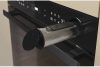 Whirlpool AKZ9S 8260 FB Beépíthető gőzsütő, fekete, 73 L, A+, 6. érzék funkció, hőlégbefúvás, hűtőventillátor, hidrolitikus tisztítás