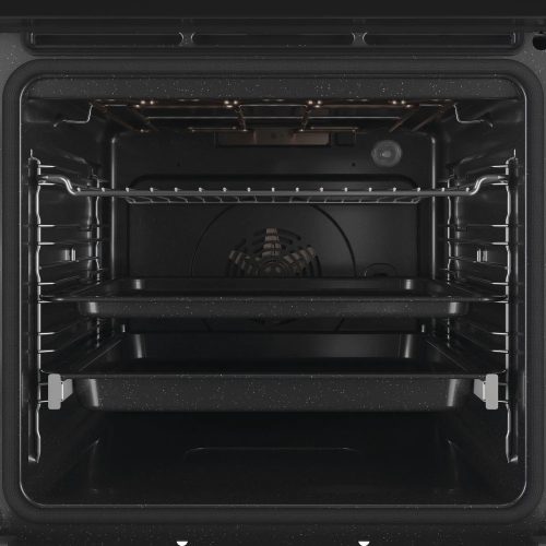 Whirlpool AKZ9S 8270 FB Beépíthető gőzsütő, fekete, 73 L, A+, 6. érzék funkció, hőlégbefúvás, pirolitikus és hidrolitikus tisztítás