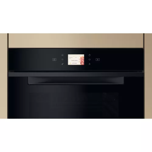 Whirlpool WOI118HT2SBA Beépíthető elektromos sütő, Fekete üveg, 6. Érzék funkció receptekkel, MF8, SmartClean (hidrolitikus) sütőtisztítás, "A+" energiaosztály
