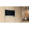 Whirlpool WMN464BX Beépíthető mikrohullámú sütő, Inox, 22 liter, mikrohullám teljesítmény 750 W, oldalra nyíló üvegajtó, LED kijelző