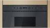 Whirlpool WMN14BSG beépíthető mikrohullámú sütő, Grafit szürke, 22 liter, mikrohullám teljesítmény 750 W, oldalra nyíló üvegajtó