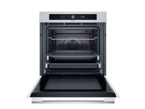 Whirlpool WOI5S8PM2SWA beépíthető sütő, fehér üveg, finoman csukódó sütőajtó (4 rétegű), 6. Érzék funkció, MF8, PIROLITIKUS 