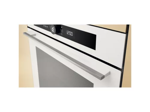 Whirlpool WOI5S8PM2SWA beépíthető sütő, fehér üveg, finoman csukódó sütőajtó (4 rétegű), 6. Érzék funkció, MF8, PIROLITIKUS 