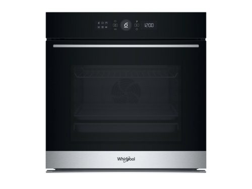 Whirlpool WOI5S8PM1SXA Beépíthető sütő, inox,  6. Érzék funkció 6 ételkategóriára, MF8, PIROLITIKUS, Airfry, HH Pizza, Steam+