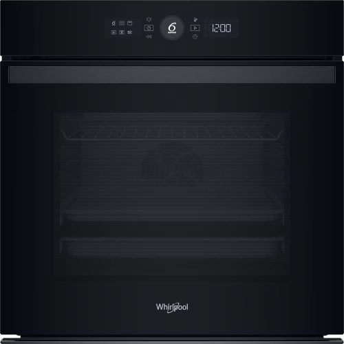Whirlpool WOI4S8PM2SBA Beépíthető sütő, teleszkópos sütősín, fekete, 73 L, A+ energiaosztály
