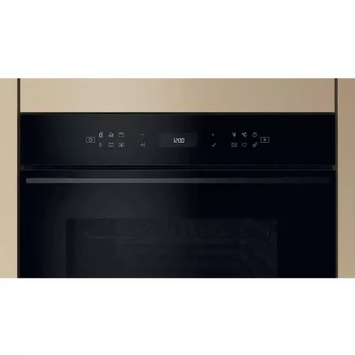 Whirlpool WOI78PT1SBA beépíthető pirolitikus sütő, Pizza, Steam+, Assisted kijelző (magyar nyelvű, érintőszenzoros), Connectivity, Airfry
