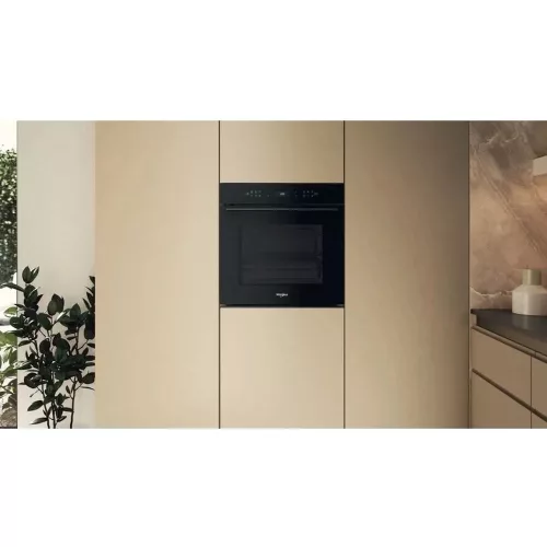 Whirlpool WOI78PT1SBA beépíthető pirolitikus sütő, Pizza, Steam+, Assisted kijelző (magyar nyelvű, érintőszenzoros), Connectivity, Airfry