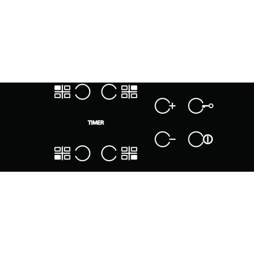 Whirlpool AKT 8090/NE üvegkerámia főzőlap, fekete, 6200 W, érintőszenzoros, gyerekzár, booster funkció nélkül