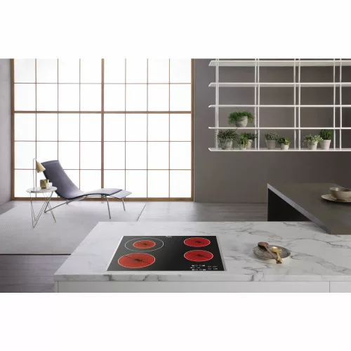 Whirlpool AKT 8130/LX üvegkerámia főzőlap, fekete, 6200 W, érintőszenzoros, gyerekzár, booster funkció nélkül