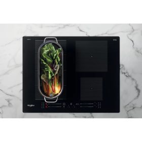   Whirlpool WF S4160 BF indukciós főzőlap, slider vezérlés, fekete