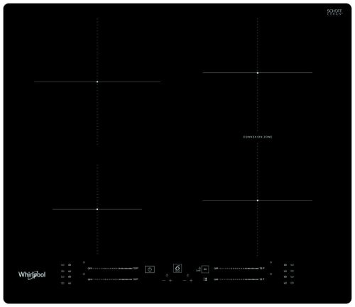 Whirlpool WB S2560 NE indukciós főzőlap, fekete