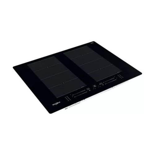 Whirlpool WF S8865 NE zónánkénti premium slider vezérlésű indukciós főzőlap, fekete,  65 cm, 4 főzőzóna, 18+B, beállítható időzítés, FLexi Oval x2, 6. Érzék automatikus funkciók, Power Management