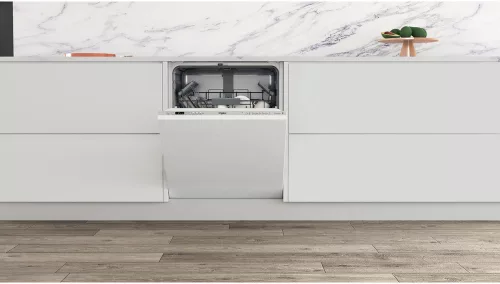 Whirlpool WI 7020 P teljesen integrálható 60 cm-es beépíthető mosogatógép