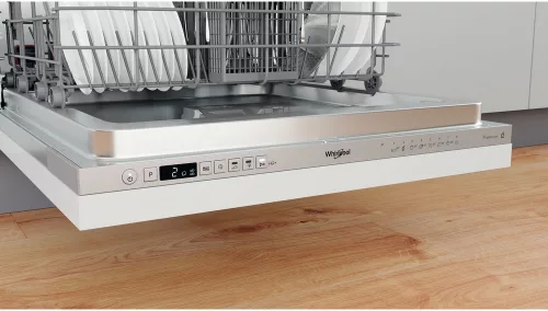Whirlpool WI 7020 P teljesen integrálható 60 cm-es beépíthető mosogatógép