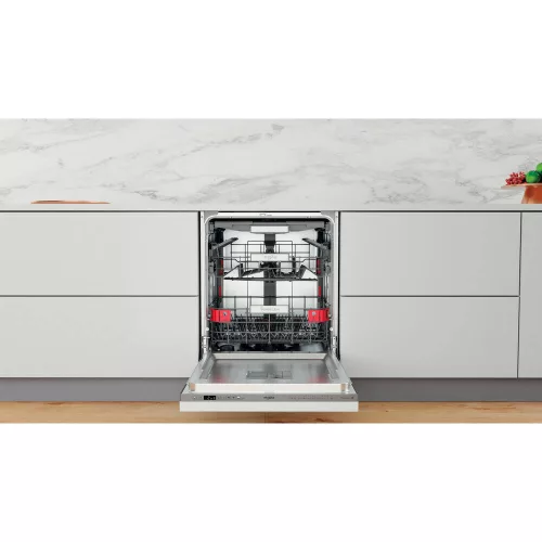 Whirlpool WIO 3O540 PELG teljesen integrálható 60 cm-es beépíthető mosogatógép