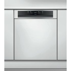   Whirlpool WBO 3O33 PL X külső vezérlőpaneles, 60 cm-es beépíthető mosogatógép, inox