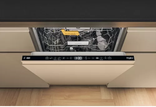 Whirlpool W8I HT58 TS teljesen integrálható mosogatógép,  "B" energiaosztály