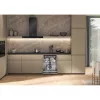 Whirlpool WH6IB16AM6T0 teljesen beépíthető mogogatógép, 60cm, 16 teríték, MaxiSpace, Evőeszköztartó fiók, Eco program, PowerClean