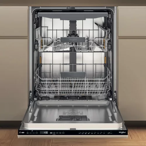 Whirlpool WH6IC16B4M6T0 teljesen beépíthető mosogatógép 60 cm, TOF, "C" energiosztály, 16 teríték, 9,9 l vízfogyasztás