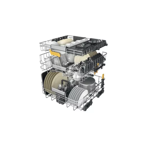 Whirlpool WH8IA15AM3TUS0  teljesen beépíthető mosogatógép 60 cm, "A" energiaosztály,  SpaceClean "Ibiza" kombinált felső kosár, 15 teríték,