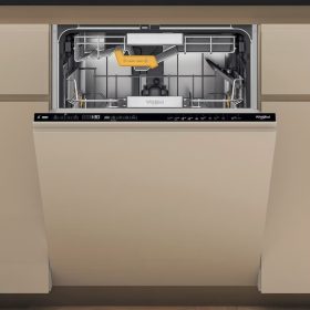  Whirlpool WH8IA15AM6L0 teljesen beépíthető mosogatógép 60 cm, "A" energiaosztály,  SpaceClean "Ibiza" kombinált felső kosár, 14 teríték