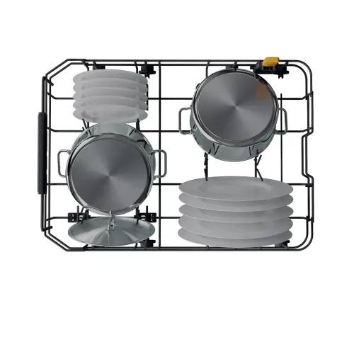 Whirlpool WH6IC11BS7LSA0 Teljesen integrálható keskeny mosogatógép, "C" energiaosztály, 11 teríték, PowerClean