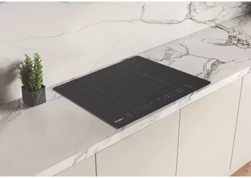 Whirlpool WB S2560 NE BM Matt Protect, zónánkénti premium slider vezérlésû indukciós fõzõlap, 60 cm, 4 fõzõzóna, Bridge funkció, Power Management
