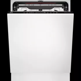   AEG FSK93718P Beépíthető mosogatógép, WiFi, 15 teríték, QuickSelect kezelőpanel, MaxiFlex fiók,  AirDry, 7 program