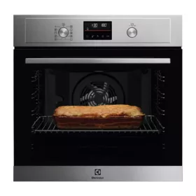   Electrolux EOF4P56X Beépíthető Sütő, pirolitikus tisztítás, LED kijelző sülyesztett gombokkal(PIPO),  45 beépített főzőprogram, 72 l,