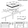 Electrolux EIT61443B beépíthető indukciós főzőlap, 60 cm, fekete