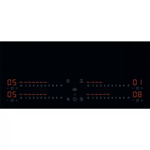 Electrolux EIS82453 SenseBoil beépíthető indukciós főzőlap, 80 cm, SenseCook Boil automata forralás program, Bridge funkció, csúszkás érintővezérlés