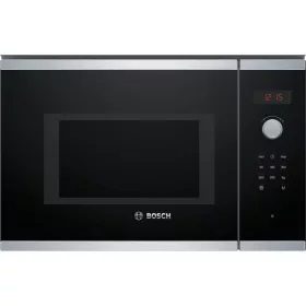   Bosch BFL553MS0 beépíthető mikrohullámú sütő inox/ fekete, 25 L, 900 W