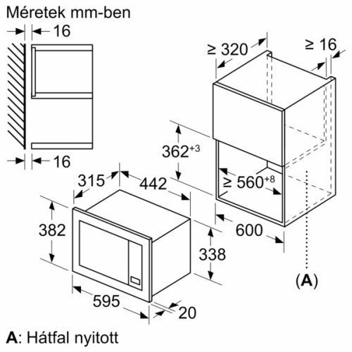 Bosch BFL623MB3 mintadarab, kifutott