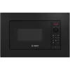 Bosch BFL623MB4 Beépíthető mikrohullámú sütő, fekete - Serie2 - 800W - 20 liter - Digitális kijelzés (piros) - AutoPilot7 - QuickStart