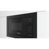 Bosch BFL623MB4 Beépíthető mikrohullámú sütő, fekete - Serie2 - 800W - 20 liter - Digitális kijelzés (piros) - AutoPilot7 - QuickStart