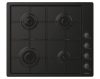 Candy CHW6LBB Beépíthető Gáz Főzőlap - 60 cm, 4 Főzőzóna, Fekete