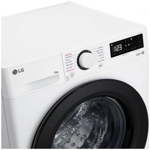 LG F4WR510SBW Elöltöltős szabadonálló mosógép, 10 kg, A energiaosztály, 1400 fordulat, Steam, Smart Diagnosis, Fehér