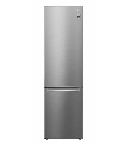 LG GBB62PZGGN kombi hűtő, 277/107 liter, D energia, Hamvas ezüst