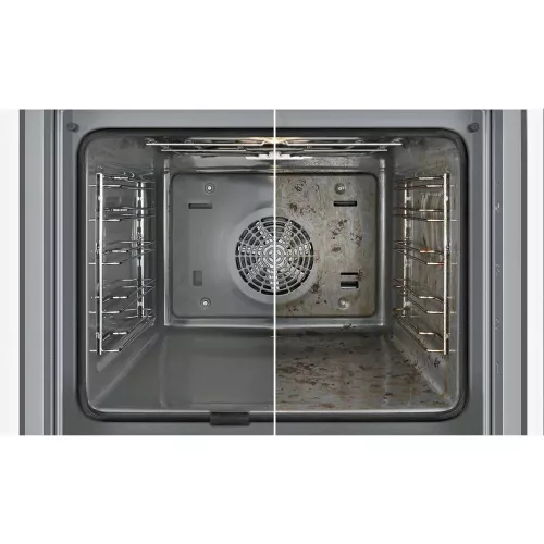 Bosch HBA372EB3 Beépíthető sütő - Serie4 - fekete - 71 l sütőtér - 7 funkció - 3D hőlégbefúvás - Energiaosztály: A+ - pirolitikus öntisztítás - AutoPilot10 - AirFry sütési mód