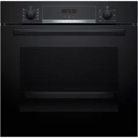   Bosch HBA534EB3 Önállóan beépíthető sütő - Serie4 - fekete - 71 l sütőtér - 7 funkció - 3D hőlégbefúvás - Energiaosztály: A+ - EcoClean hátfal