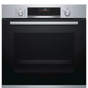   Bosch HBB536BS0 beépíthető sütő 9 funkcióval, Digit. kijelzővel, 71 L, teleszkópos sütősín nélkül, öntisztító funkció: katalitikus
