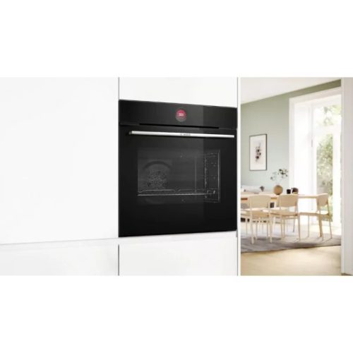 Bosch HBG7741B1 beépíthető sütő, fekete, 71 L,14 sütőfunkció, A+ energiaosztály, pirolitikus tisztítás, Home Connect, TFT-kijelző, Assist funkció