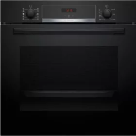   Bosch HQA534BB3 beépíthető sütő gőz funkcióval, fekete, 8 sütőfunkció, EcoClean hátfal, 3D Hotair, gyorsfelfűtés, 71 liter, A+ energiaosztály