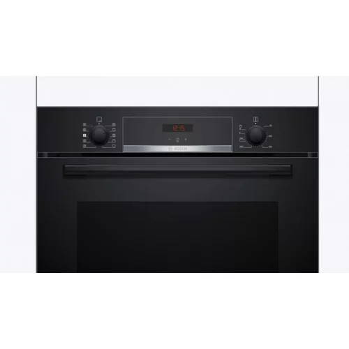 Bosch HQA534EB3 Beépíthető Sütő gőz funkcióval,71 L,Teleszkópos sütősínnel, Hidrolitikus, Fekete 60X60