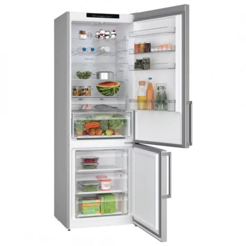 Bosch KGN49VICT Alulfagyasztós hűtőszekrény, C Energiaosztály, Hűtő: 311L, Fagyasztó: 129L, Nofrost, Zajszint: 35 dB, Szél: 70 cm, Mag: 203 cm, Mély: 66.7 cm, Digitális kijelző nélkül 