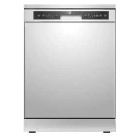   Midea MFD60S120X-HR Szabadonálló mosogatógép, 12 teríték, 11 L fogyasztás, 6 program, 49 db zajszint, E energiaosztály, Alsó evőeszköztartó kosár, 60 cm, Digit. kijelző